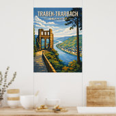 Traben-Trarbach Vintage Reise Poster (Küche)