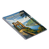 Traben-Trarbach Vintage Travel Art Notizblock (Rechte Seite)