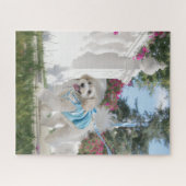 Trabender Pudel Puzzle (Horizontal)