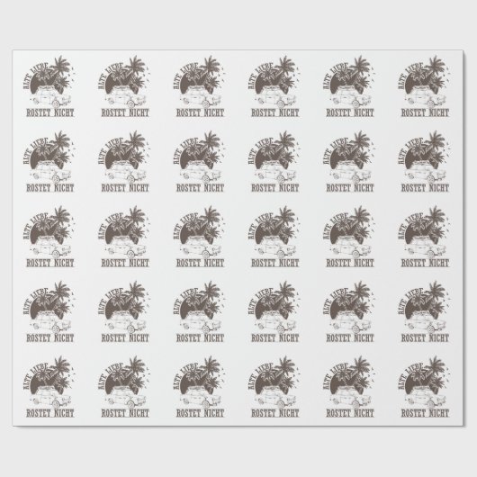 Trabi DDR Pappe "Alte Liebe rostet nicht" Geschenkpapier (Flach)