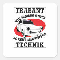 Trabi DDR "rostfreies Auto mit neuster Technik"