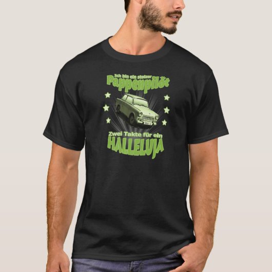 Trabi stolzer Kartonpilot Racing 03 Pappe O T-Shirt (Vorderseite)
