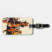 Trabrennen Gepäckanhänger (Vorderseite horizontal)