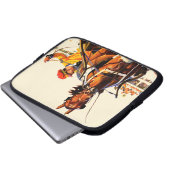 Trabrennen Laptopschutzhülle (Vorne Knopf)