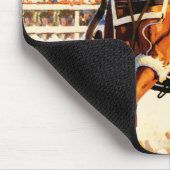 Trabrennen Mousepad (Ecke)