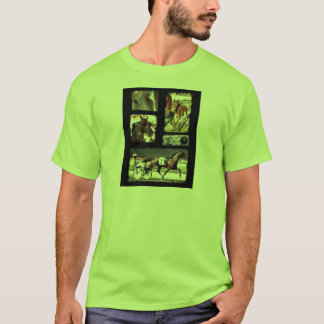 Trabrennen-Sport T-Shirt