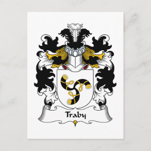 Traby Familienwappen Postkarte