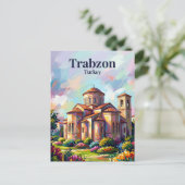 Trabzon Türkei Postkarte (Stehend Vorderseite)