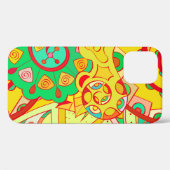 Tracery nahtloses Muster. Design von Mehndi. Ethni Case-Mate iPhone Hülle (Rückseite (Horizontal))