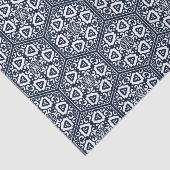 Traceryentwurf Waren der Osmane türkischer blauer Seidenpapier (Ausschnitt)