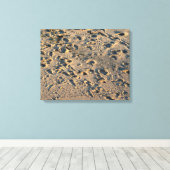 Traces of the Tide: A Sandy Mosaic Leinwanddruck (Insitu (Holzboden))