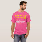 Traceur Trainer Definition Parkour T-Shirt (Vorne ganz)
