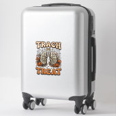 Tracheostomie Halloween-Nurse-Süßes-oder-Saures-De Aufkleber (Koffer)
