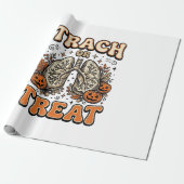 Tracheostomie Halloween-Nurse-Süßes-oder-Saures-De Geschenkpapier (Ungerollt)