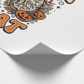 Tracheostomie Halloween-Nurse-Süßes-oder-Saures-De Geschenkpapier (Ecke)