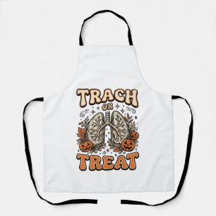 Tracheostomie Halloween-Nurse-Süßes-oder-Saures-De Schürze