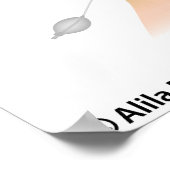 Tracheostomie zeichnend. poster (Ecke)