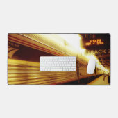 Track-2-Schreibtischmatte Schreibtischunterlage (Tastatur & Maus)