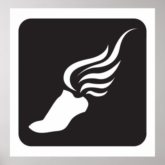 Track and Field Icon Poster (Vorne)