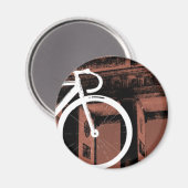 Track Bike Berlin Bronze Magnet (Vorderseite/Rückseite)