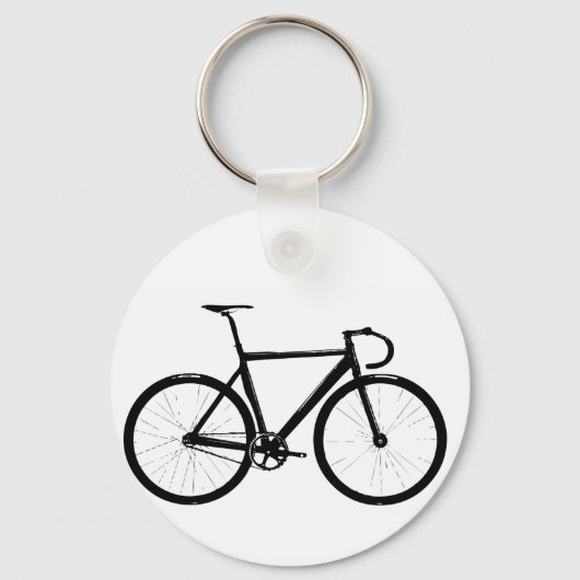 Track Bike Schlüsselanhänger (Vorderseite)