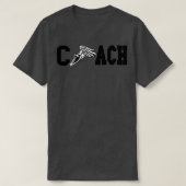 Track Coach spendet Track und Field T-Shirt (Design vorne)