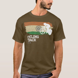 Track Cycling India Road Racing Speed Cyclist T-Shirt