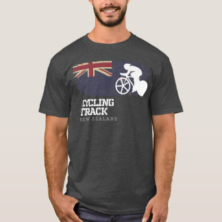 Track Cycling New Zealand Road Bike Racing Speed C T-Shirt