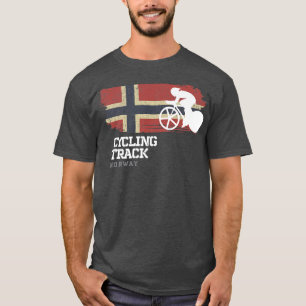 Track Cycling Norwegen Road Racing Speed Cyclis T-Shirt