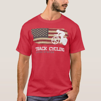 Track Cycling United Staaten Road Racing Speed T-Shirt