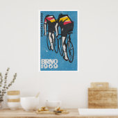 Track Cycling World Championship Brno 1969 Poster (Küche)