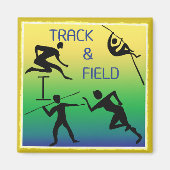 TRACK & FELD Magnet (Vorne)