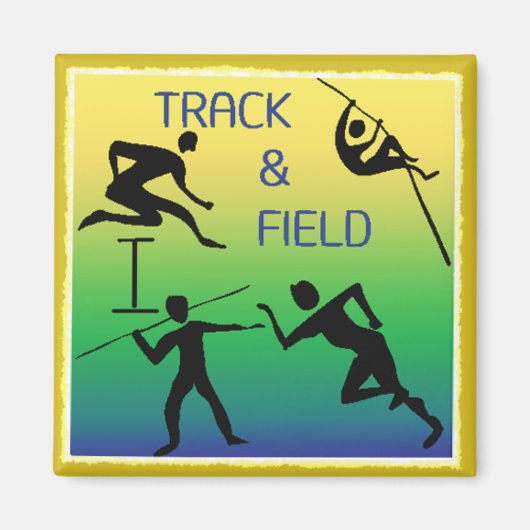 TRACK & FELD Magnet (Vorne)