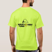 Track-Jacket für nicht überzogene Fonds in Farben  T-Shirt (Rückseite)