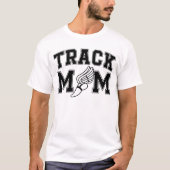Track-Mama-Flügel T-Shirt (Vorderseite)