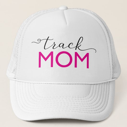 Track-Mama Sporty Truckerkappe (Vorderseite)