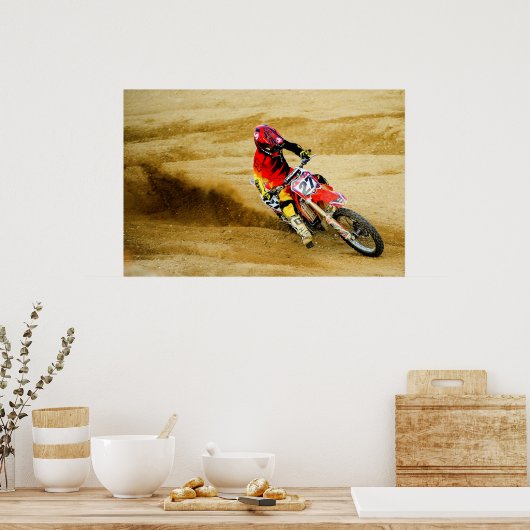 Track-Roster-Schwanz Poster (Küche)