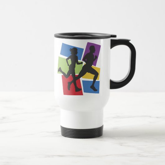 Track, Running Travel Mugs Reisebecher (Rechts)