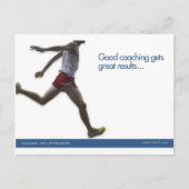 Track Sports Postcard Postkarte (Vorderseite)