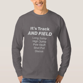 Track UND FELD - Zu viele Werfer und Jumper T-Shirt