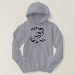 Track- und Feldname bzw. Teamname bzw. Textsport Hoodie