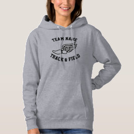 Track- und Feldname bzw. Teamname bzw. Textsport Hoodie