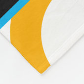 Track und Field Abstrakt Fleecedecke (Ecke)