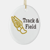 Track und Field Keramik Ornament (Rechts)