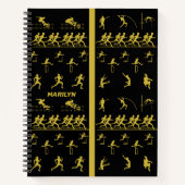 Track und Field Notizblock (Vorderseite)