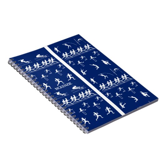 Track und Field Notizblock (Rechte Seite)