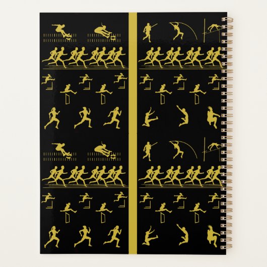 Track und Field Planer (Rückseite)