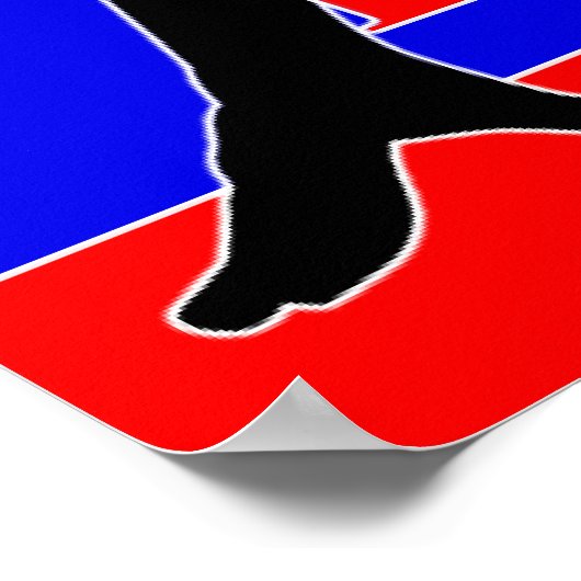 Track und Field Poster (Ecke)