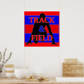 Track und Field Poster (Küche)