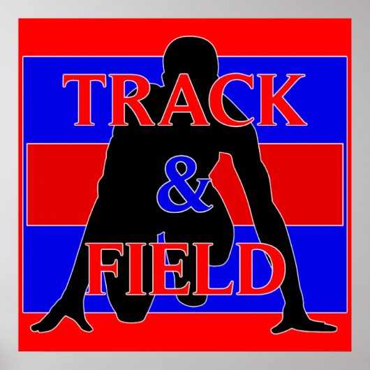 Track und Field Poster (Vorne)
